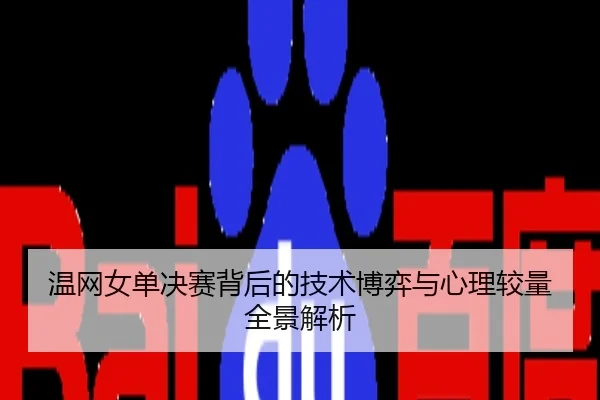 温网女单决赛背后的技术博弈与心理较量全景解析